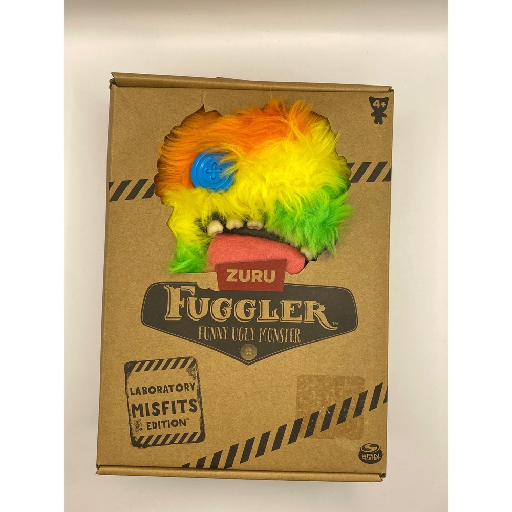 Zuru Fuggler Funny Ugly Monster Laboratory Misfits Edition Rainbow Plush Toy New